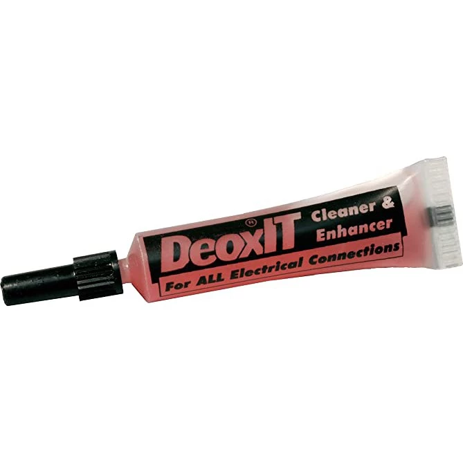 Caig DeoxIT D-100 น้ำยาล้างคราบ Oxide สีแดง หลอด 2 Ml.