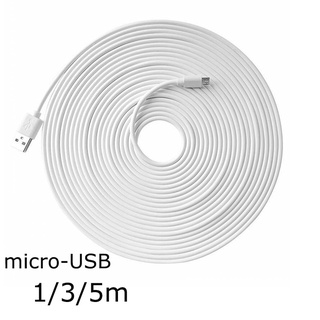 1/3/5 ม. ยาวมาก ทนทาน แอนดรอยด์ USB ไมโคร USB สายเคเบิล / สายชาร์จข้อมูล ชาร์จเร็ว / แหล่งจ่ายไฟ กล้องเว็บแคม สายชาร์จระยะไกล สําหรับโทรศัพท์มือถือ แท็บเล็ต พีซี พาวเวอร์แบงค์