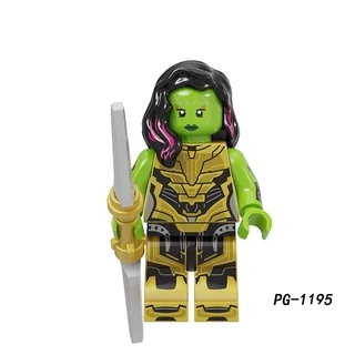 PG8298 Scarlet Witch Vision Gamora Monica Zombie Spider Star-Lord กัปตัน Britain Man Super Heroes Building Block รูปของเล่น