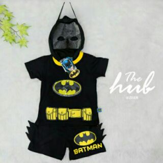 ชุด Set เด็กลาย Batman **สอบถามสินค้าก่อนโอนนะคะ**