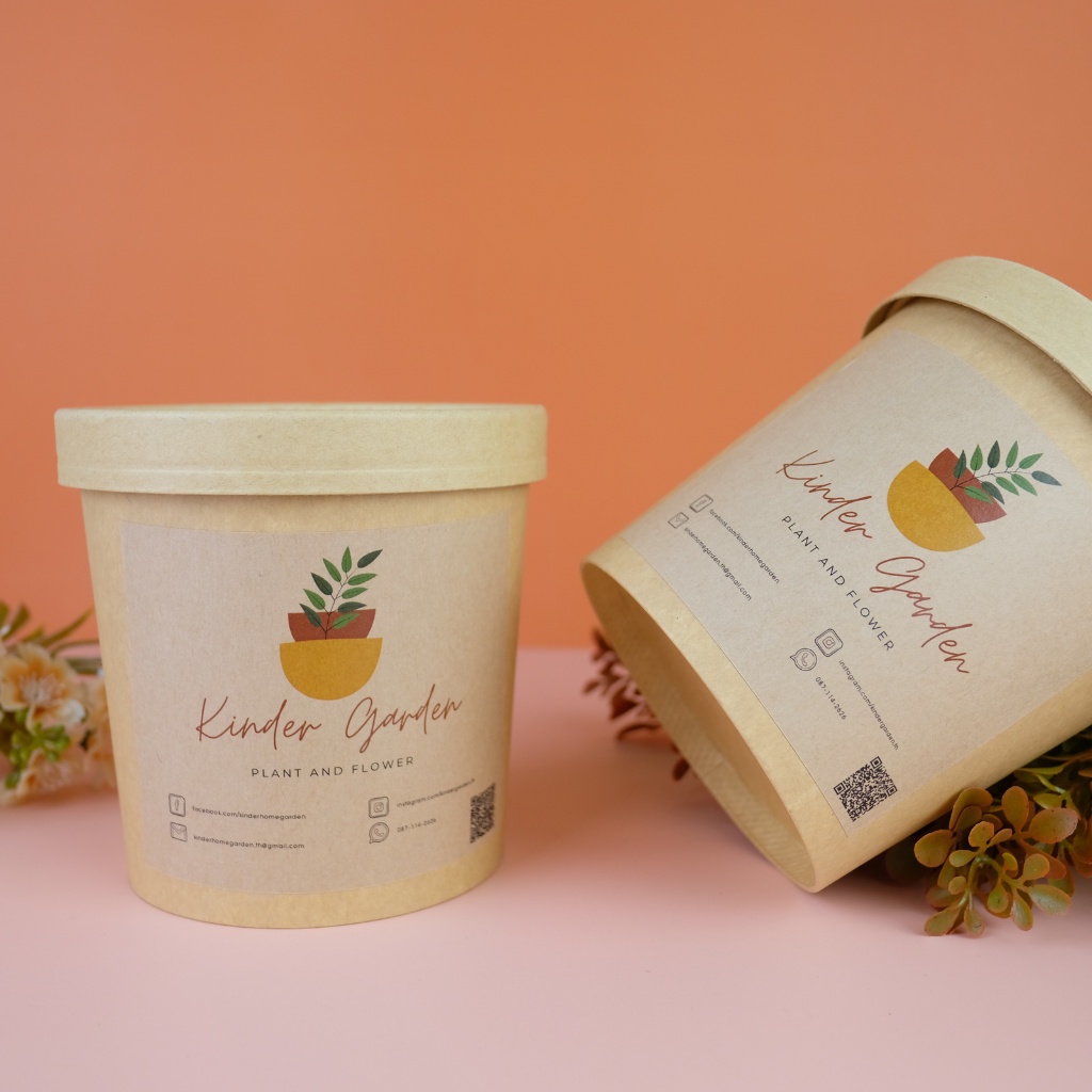 ชุดปลูกดอกไม้ ชุดพร้อมปลูก ชุดของขวัญ Mini set - รูปที่ 2