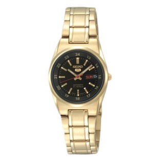 Seiko 5 Sport Automatic for Ladies SYMJ44K1 (Black/Gold)