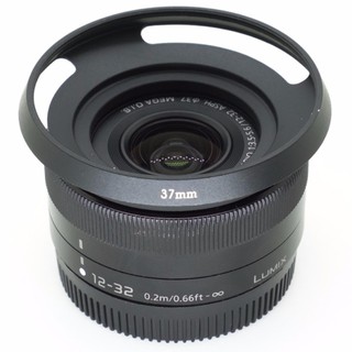 เลนส์ฮูด LEICA 37MM (ไม่ติดขอบดำ) สำหรับเลนส์ Panasonic 12-32 F3.5-5.6