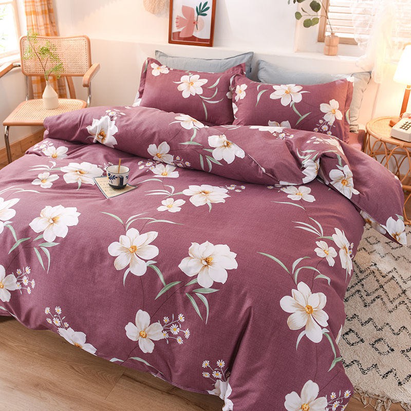 [ 1 ปลอกผ้านวม ]ปลอกผ้านวมที่ซักได้นี้สามารถใช้กับเตียงในหอพักได้และเป็นมิตรกับผิวหนัง สีสวยมากมีให้เลือก 16 สี