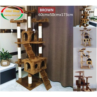 . เสา 10 ต้น / คอนโดแมว/บ้านแมว/Cat Tree/Cat condo/