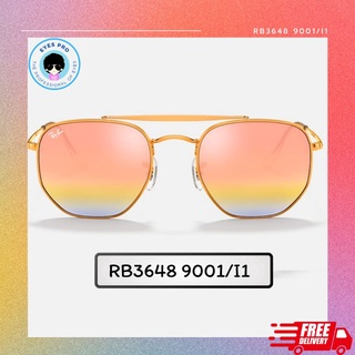 แว่นกันแดด รุ่นRB3648 9001/I1 THE MARSHAL ไซส์ 54 ของแท้💕 จัดส่งฟรี!!
