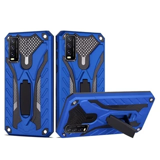Case For Vivo Y17S/Y02T/Y12A/Y20/Y20i/Y12S วีโว่ เคสหุ่นยนต์ ไฮบริด มีขาตั้ง กันกระแทก