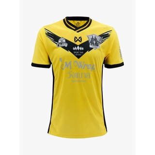 WARRIX เสื้อฟุตบอล สโมสรอ่างทอง WA-18AT52M-เหลือง/ดำ-YA