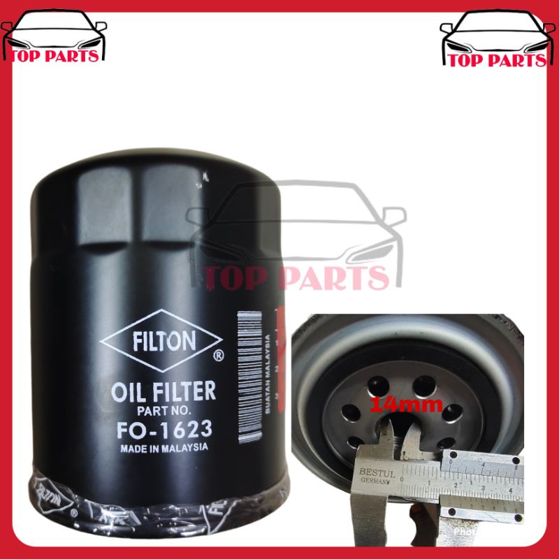 กรองน้ํามันเครื่อง O-1623 O-1631 สําหรับ TOYOTA DYNA 3L LH80 LH113 RANGER WL