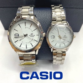 Casio นาฬิกาสายเลส หน้าปัด30:38