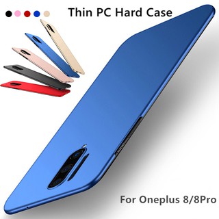 Oneplus 9R 8T Pro Nord 2 7T Pro 6T หรูหรา เคลือบด้าน บางเฉียบ แข็ง เคลือบ PC เคสโทรศัพท์