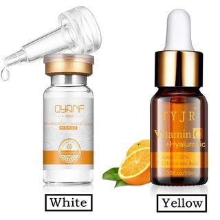 Top-10ML Vitamin C Facial Serum Dark Spots Disappear Hyaluronic Acid Moisturizing Anti Wrinkles Essence Whitening Bright