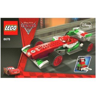 Instructions (คู่มือ) LEGO 8678 Cars Ultimate Build Francesco (2011)