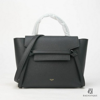 NEW CELINE BELTBAG MICRO BLACK SHW