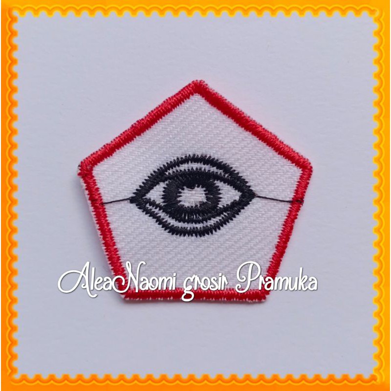 TKK Pramuka Penggalang ป้องกันหลัก TKK mata mata mata Utama เย็บปักถักร้อย