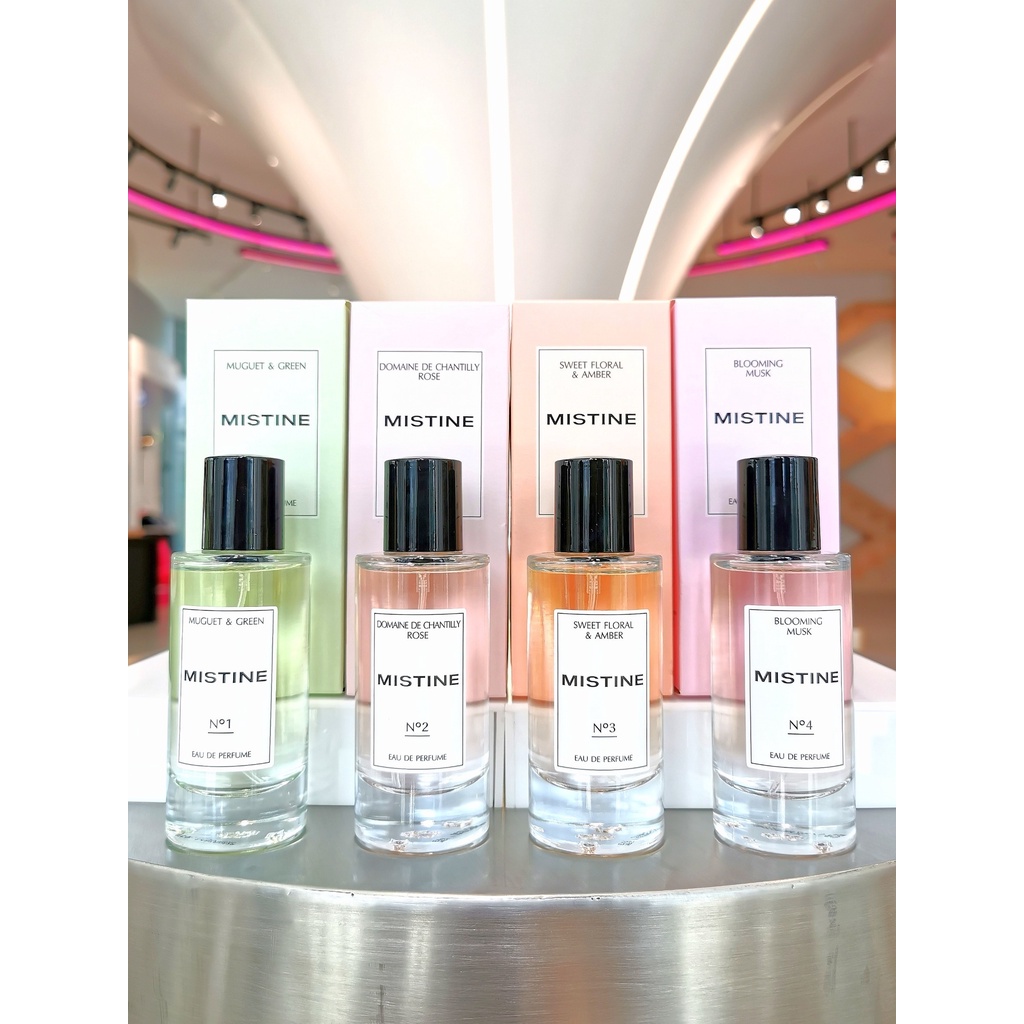 MISTINE EAU DE PERFUME 50 ML น้ำหอม กลิ่นดอกไม้ หอมหวาน ละมุน - รูปที่ 4
