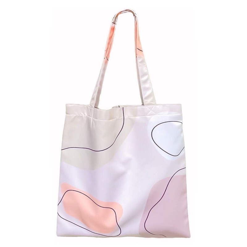 Vibes.brandd Pale Vibes tote bag กระเป๋าผ้า