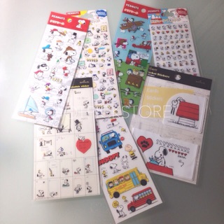 พร้อมส่ง! สินค้าลาย Snoopy Sticker Planner