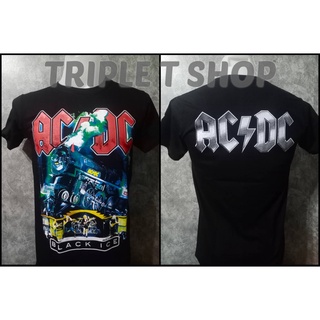 เสื้อยืด คอกลม สกรีนลาย ACDC (RB 154)