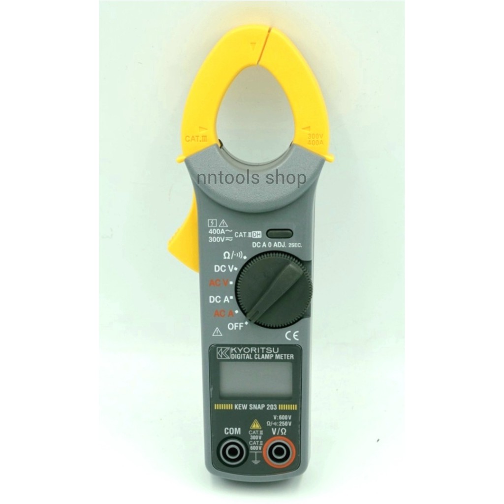 KYORITSU รุ่น KEW SNAP 203 ดิจิตอลแคลมป์มิเตอร์ มิเตอร์วัดไฟ Digital Clamp Meter ของแท้ สินค้าพร้อมส