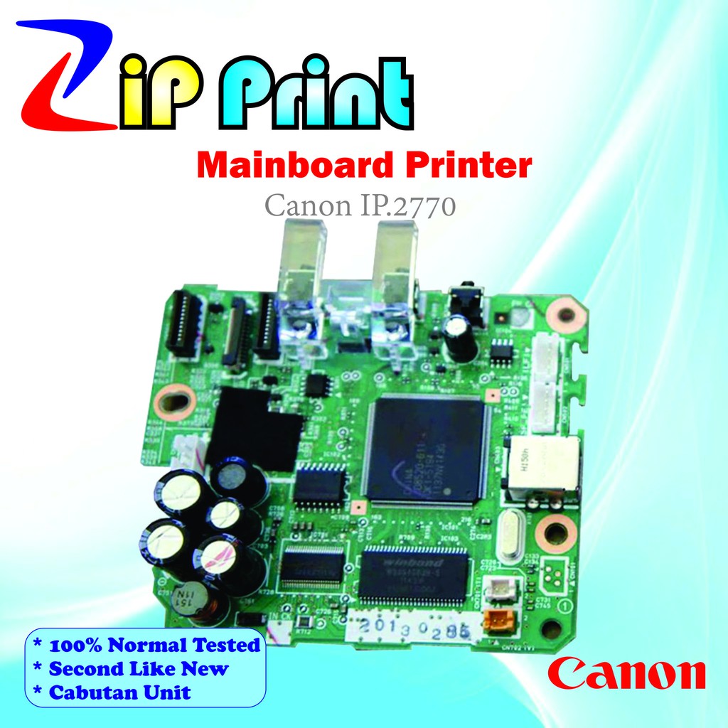 Original Canon IP2770 เครื่องพิมพ์เมนบอร์ดบอร์ดลบ IP2770 IP2700
