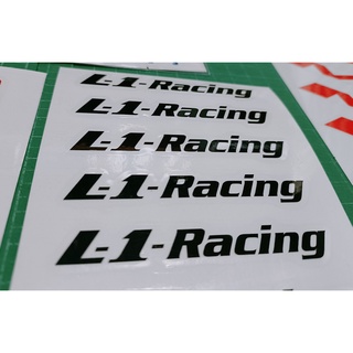 L1 Racing สติกเกอร์ติดล้อ สติกเกอร์ติดก้านล้อL1-Racing