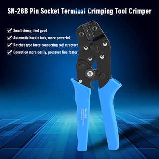 เครื่องมือ Crimper Sn-28B Pin ซ็อกเก็ตสําหรับ Jst‐Sm สําหรับ Dupont