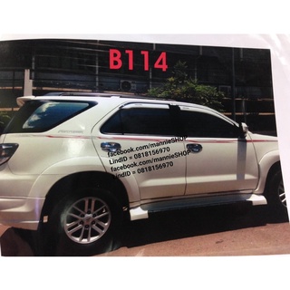 สติ๊กเกอร์แบบดั้งเดิม ติดข้างรถ TOYOTA FORTUNER No. B114 ติดรถ แต่งรถ โตโยต้า ฟอร์จูนเนอร์