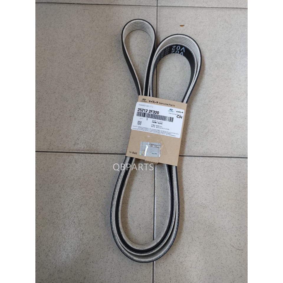 HYUNDAI SANTAFE DM 2014 2.2CC / KIA SORENTO UM 2016 2.2CC FAN BELT / V-RIBBED BELT > 6PK2411 - 25212