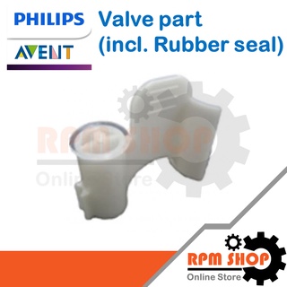 Valve part (incl. Rubber seal) อะไหล่ Avent อะไหล่แท้สำหรับ PHILIPS Avent เครื่องปั่นและนึ่ง SCF870