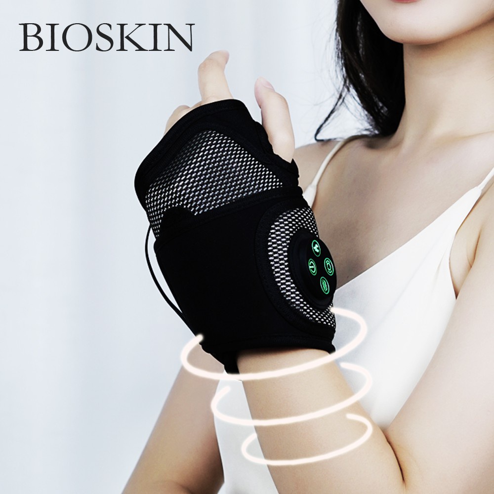 Bioskin สายรัดข้อมืออัจฉริยะ เครื่องนวดมือ แบบไฟฟ้า อเนกประสงค์