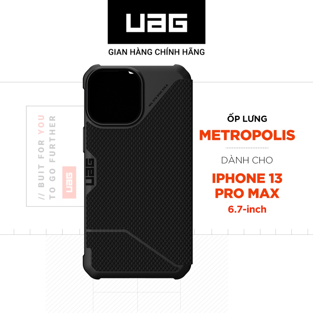 เคส Uag Metropolis สําหรับ iPhone 13 Pro Max [ 6.7 นิ ้ ว ]