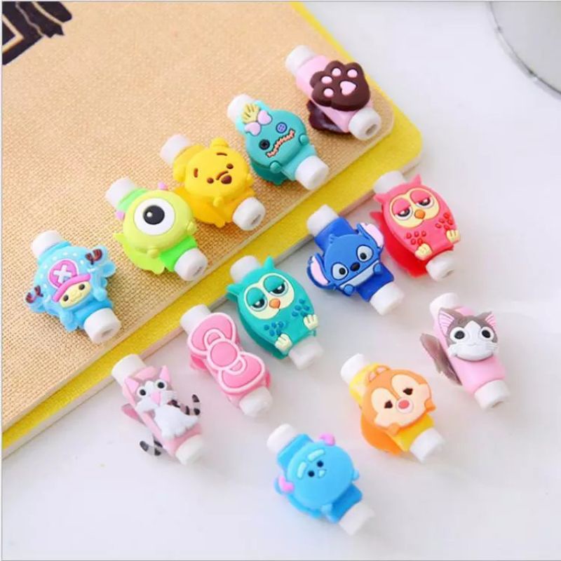 CARTOON CHARACTER MOTIF CABLE END CLAMP