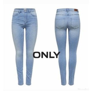 ONLY : Super High Waist Skinny Jeans