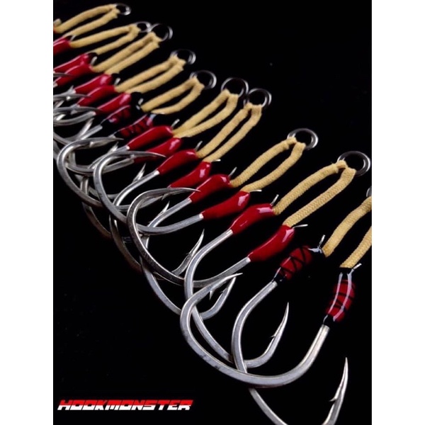 Jigging-Speedjig-Hookตัวเบ็ดจิ๊กมัดสำเร็จงานจิ๊กกิ่ง