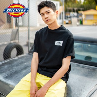 เสื้อยืดแขนสั้นผ้าฝ้ายพิมพ์ลาย Dickies ฤดูร้อนสําหรับผู้ชาย