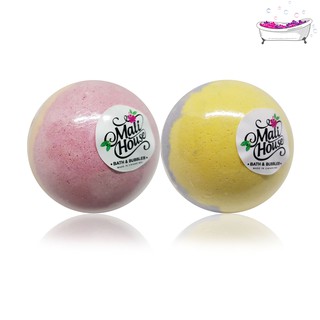 Mali House  Bath Bomb สบู่สปาสำหรับแช่ในอ่าง 2 กลิ่นX150g Love Spell,Black Raspberry &amp; Vanilla