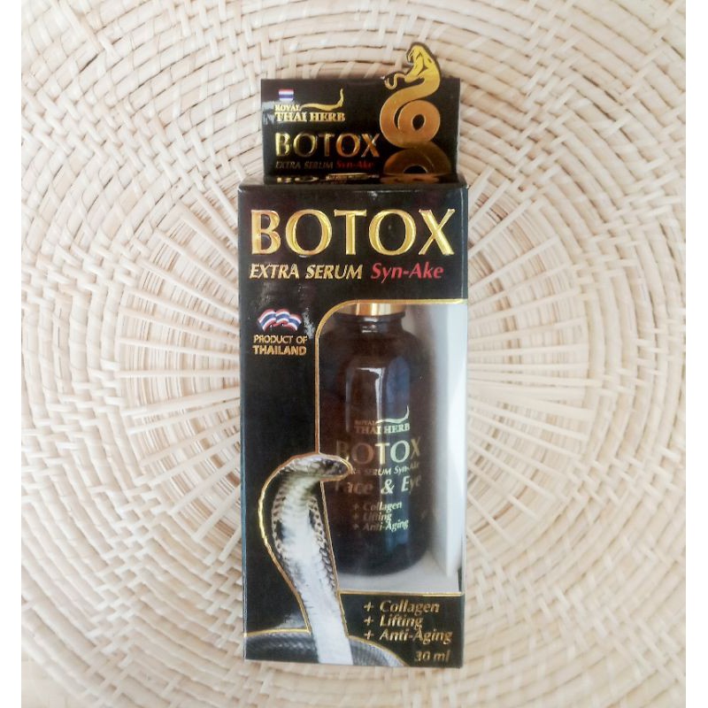 Royal Thai Herb Botox Extra Serum SYK-AKE+Collagen+Lifting+Anti-Aging 30 ml. รอยัล ไทยเฮิร์บ ซิน- เอ