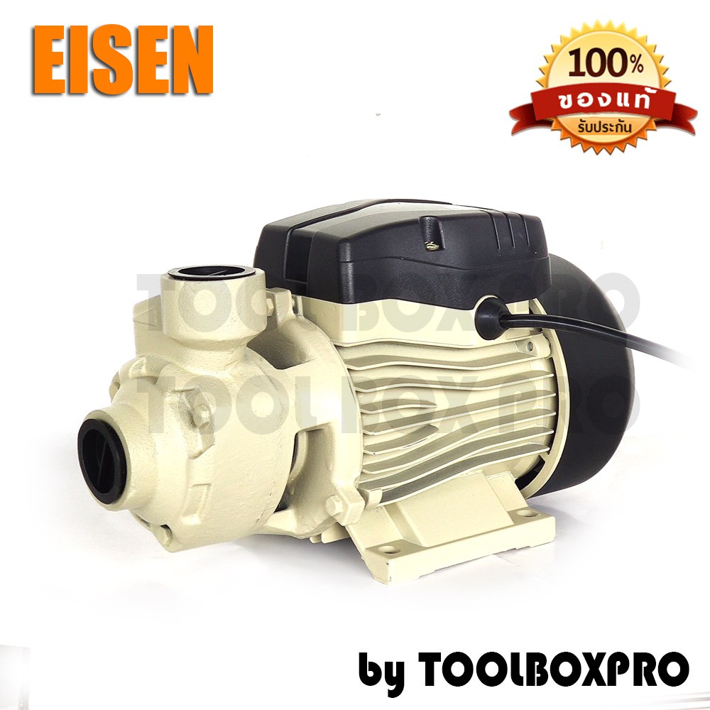 ปั๊มน้ำหอยโข่ง EISEN QB60L  ขนาด 1" 370w
