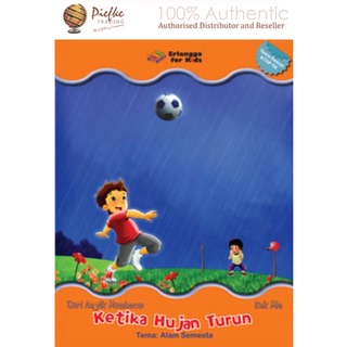 Asyik Membaca: Ketika Hujan Turun (Soft Cover) : 9789790339064 (นำเข้าของแท้100%)