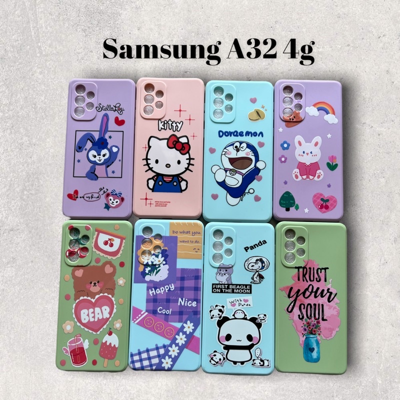 เคส Samsung A32 4g Motif, เคส Samsung A32 4g Full Candy Motif Casing Softcase