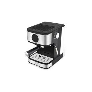 Airbot CM7000 เครื่องชงกาแฟสด Coffee Machine ,เครื่องทำกาแฟ 15 bar บาร์ เครื่องตีฟองนมแบบปรับได้ แท้งค์น้ำแบบถอดได้ 1.5ลิตรพสีเงินร้อมระบบไอน้ำทำฟองนมฟูนุ่มใช้ง่าสีเงิน[ฟรีเครื่องบดเมล็ดกาแฟ]