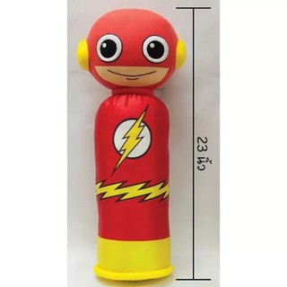 หมอนข้างเดอะแฟลช The flash ขนาด 23 นิ้ว(สีแดงแตงโม)