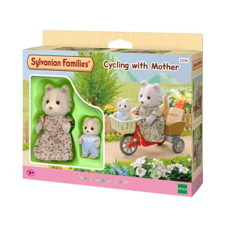 Sylvanian Families Cycling With Mother ของแท้ / ซิลวาเนียน แฟมิลี่ ขี่จักรยานกับคุณแม่