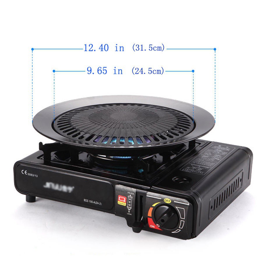 Smokeless Indoor STOVETOP BBQ GRILL Barbeque Kitchen Barbecue Pan ...