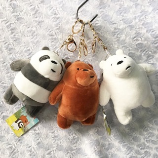 พวงกุญแจหมี we bare bears