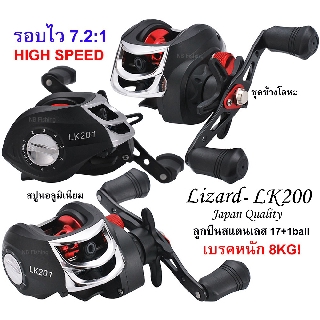 รอกหยดน้ำ LIZARD-LK200 รอบไว 7.2:1