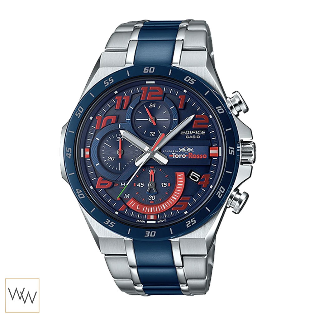 LIMITED ของแท้ นาฬิกาข้อมือ Casio Edifice Red Bull Racing รุ่น EQS-920TR-2ADR ประกัน CMG