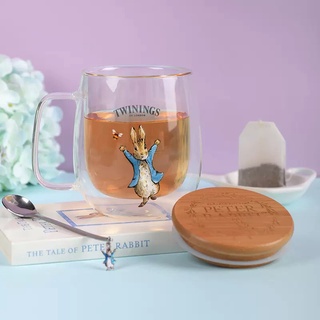 พรีออเดอร์ แก้ว 2 ชั้น Twinings X Peter rabbit ของแท้ (นำเข้า)