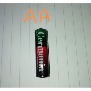 ถ่านGernamiaขนาด​AA/AAA1แพคมี4ก้อนค่ะ